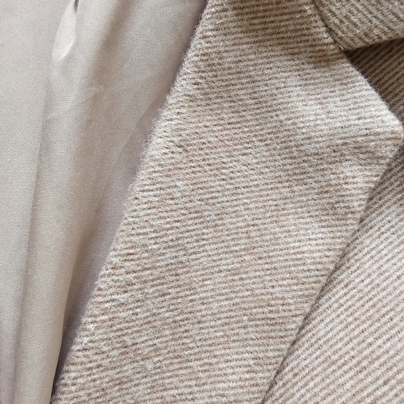 Zara Oversized Double-Breasted Coat in Light Pink Size Womens Small - Picture 7 of 7